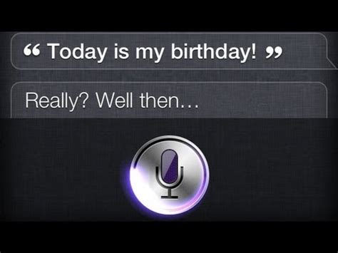 What is Siri birthday?